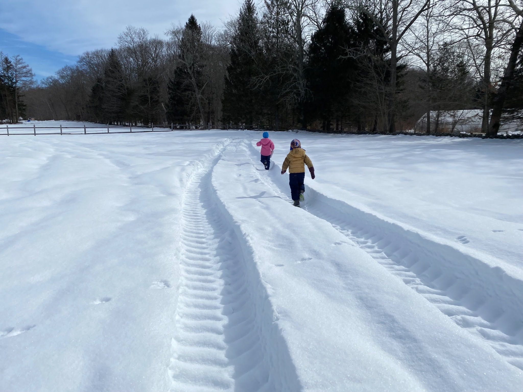 Osemequin farm in the winter time